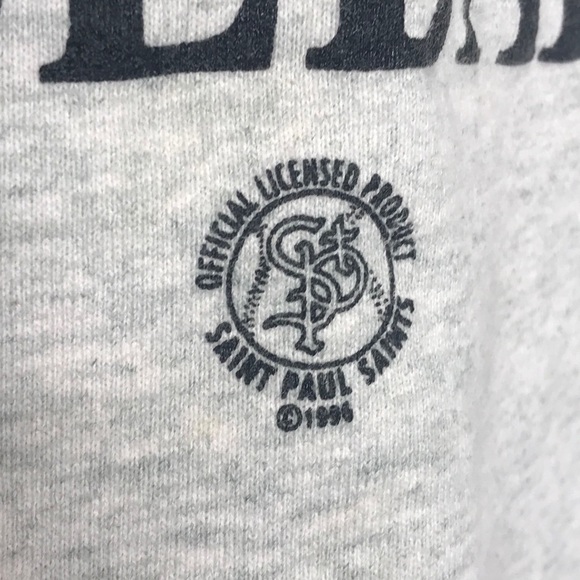 St Paul Saints | Heavy Sweatshirt Sz XL - Picture 3 of 5
